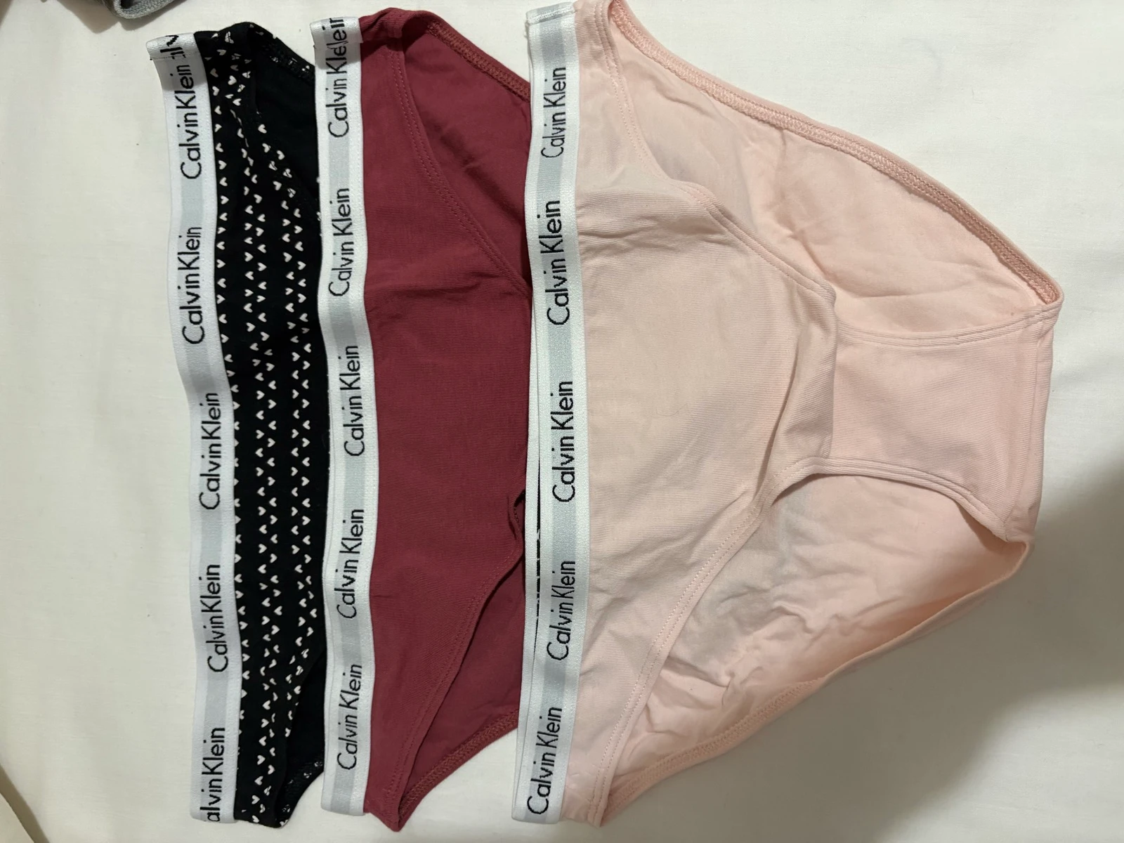 Pack 3 braguitas Calvin Klein 